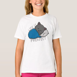 Leben ist Zweck - Schlafen Katze T - Shirt