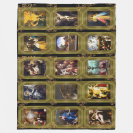 Leben Jesu Christi Fleecedecke