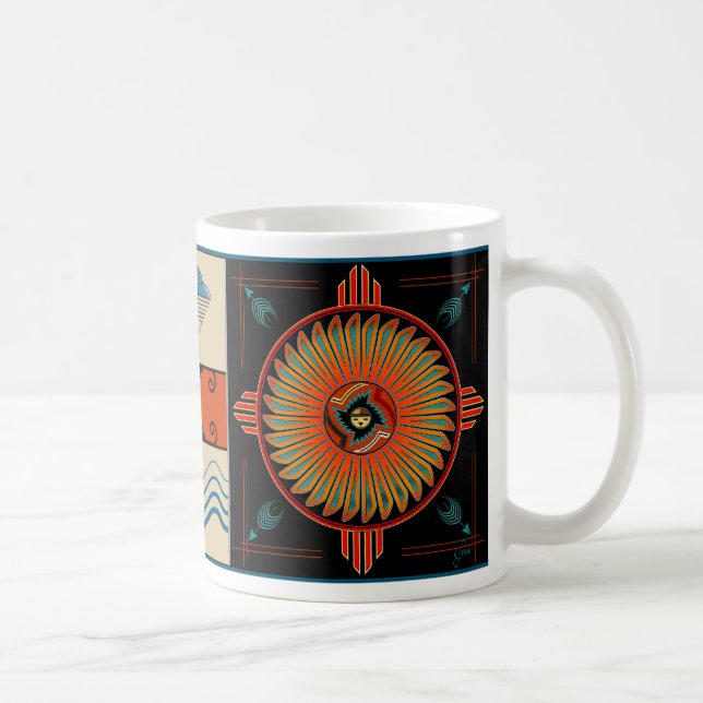 Leben-Kraft Kaffeetasse (Rechts)