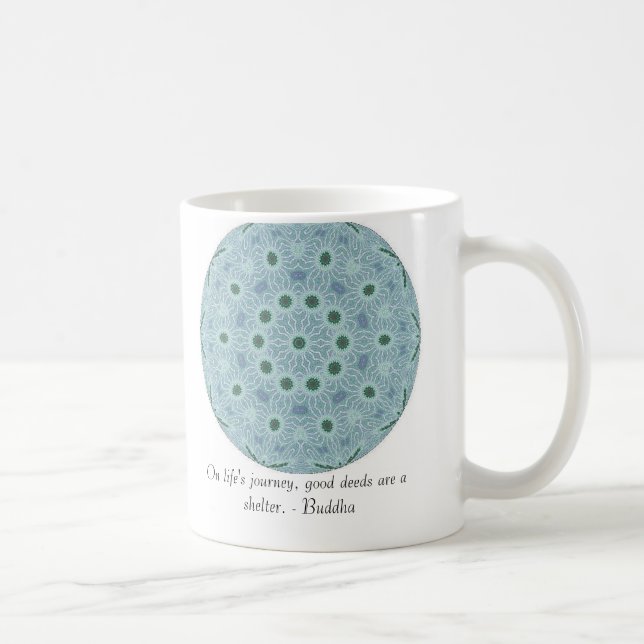 Leben-Kraft-Mandela-Tasse Kaffeetasse (Rechts)