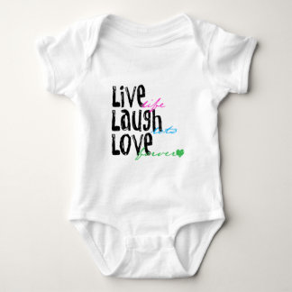 Leben Lachen-Liebe Baby Strampler