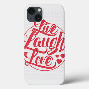 Leben Lachen-Liebe iPhone 13 Hülle