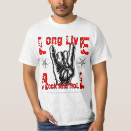 Leben lang Rock-and-Roll T-Shirt