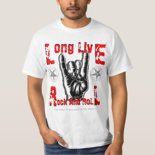 Leben lang Rock-and-Roll T-Shirt