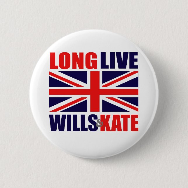 Leben lang Willen u. Kate Button (Vorderseite)