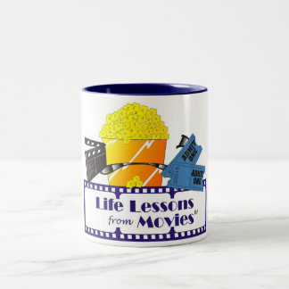 Leben-Lektion von der Film-Tasse Zweifarbige Tasse