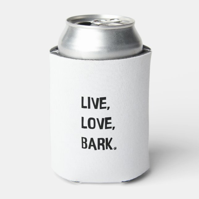Leben, Liebe, Barsch Dosenkühler (Kanne Vorderseite)