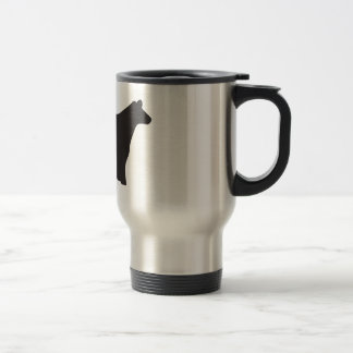 Leben, Liebe-u. Show Belties Reise-Tasse Reisebecher