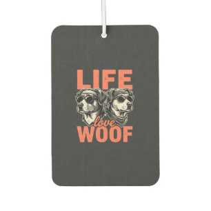 Leben Liebe Wuff Hunde Liebhaber Autolufterfrischer
