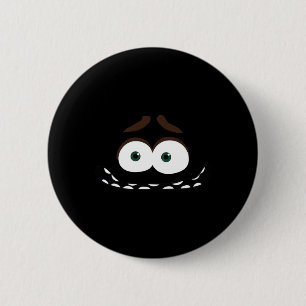 Leben mit dem Gewicht des Angstaufklebers Button