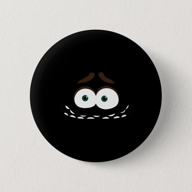 Leben mit dem Gewicht des Angstaufklebers Button (Vorderseite)