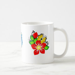 Leben mit Leichtigkeit und Dankbarkeit Kaffeetasse