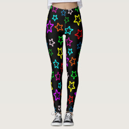 Leben mit Sternen Leggings
