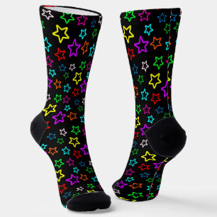 Leben mit Sternen Socken