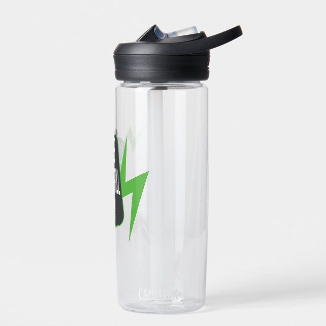 Leben mit voller Batterie Trinkflasche (Links)