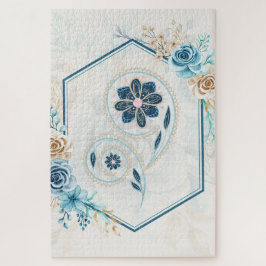 "Leben neu beleben" Blaue Aquamarine Blumenkultur