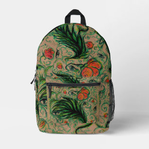 Leben nicht wie du es kanntest bedruckter rucksack