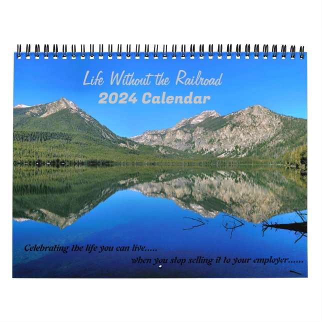 Leben ohne Eisenbahn - Kalender 2024 (Titelbild)