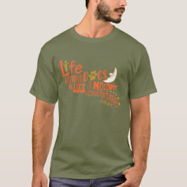 Leben ohne Hunde ist wie T - Shirt
