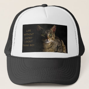 Leben ohne Katzen? Ich glaube nicht, dass das lust Truckerkappe
