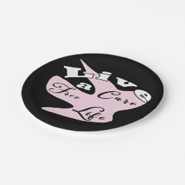 Leben ohne Pflege Pappteller