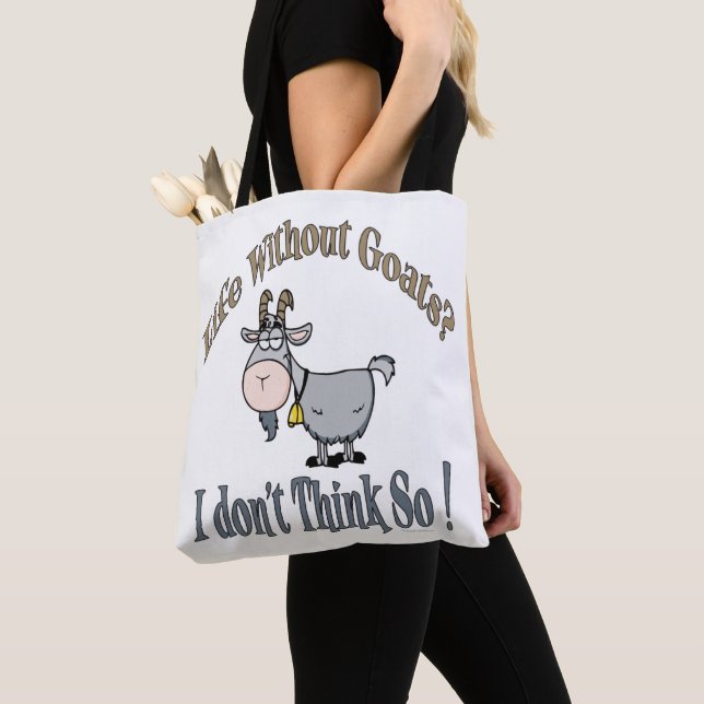 LEBEN OHNE ZIEGEN | von TotallyGoatally™ Tasche (Von Nahem)