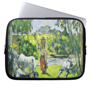 Leben Pauls Cezanne   auf den Gebieten, c.1875 (Ö Laptopschutzhülle