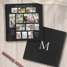 Leben Schöne Momente 11 Foto Monogramm Schwarz