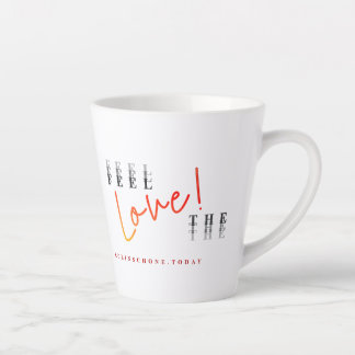 Leben Sie die Leidenschaft ... Fühlen Sie die Lieb Milchtasse