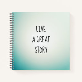 LEBEN SIE EIN GROSSES STORNNotebook Notizbuch