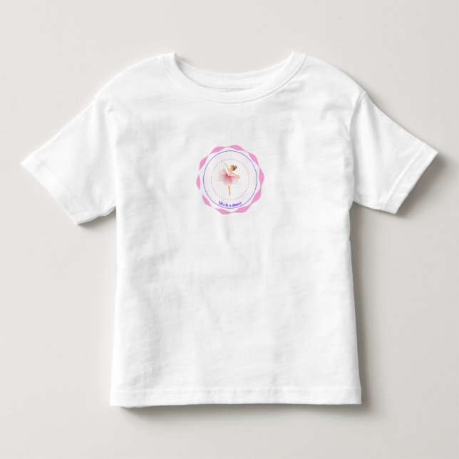 Leben Sie glücklich Kleinkind T-shirt (Vorderseite)