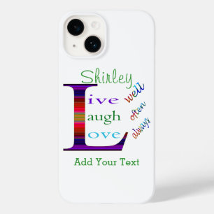 Leben Sie gut, lachen Sie oft, Liebe immer von STa Case-Mate iPhone 14 Hülle