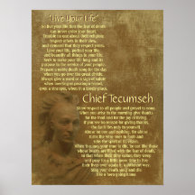 "Leben Sie Ihr Leben" auf alten Pergament, Chief T