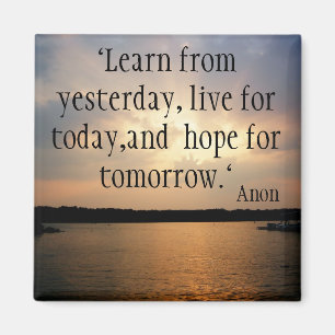 Leben Sie Ihr Leben Magnet