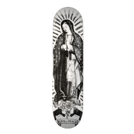 LEBEN SIE IM FRIEDEN SKATEBOARD