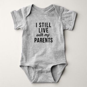 Leben Sie noch mit Eltern-lustigem Unisexbaby-T - Baby Strampler