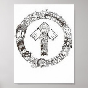 Leben Sie über dem Einfluss Poster