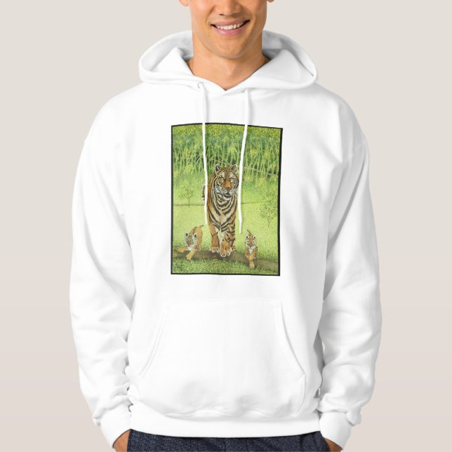 Leben Sie und lernen Sie Hoodie (Vorderseite)
