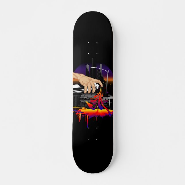 Leben Skateboard (Vorne)