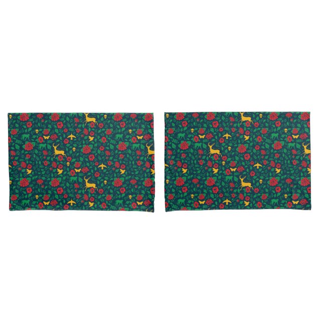 Leben-Symbole Frida Kahlos | Kissenbezug (Vorderseite-Set)