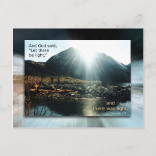 Leben und Licht Postkarte