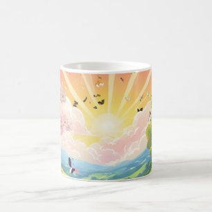Leben und natürliche Schönheit Kaffeetasse