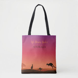 Leben unter dem Känguru Australien Tasche