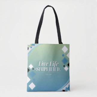 Leben vereinfacht Tasche