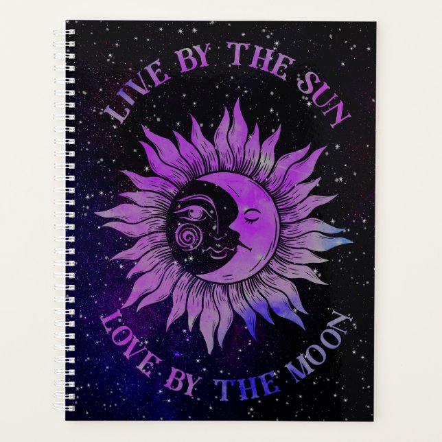 Leben von der Sonne, Liebe vom Mond Planer (Vorderseite)