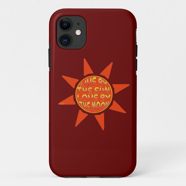 LEBEN VON DER SONNENLIEBE AM motivierend MOND Case-Mate iPhone Hülle (Rückseite)