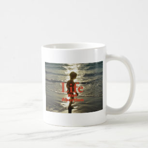 Leben wählen kaffeetasse