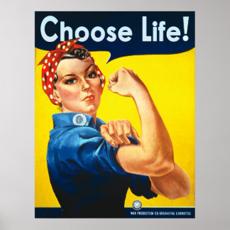 Leben wählen poster