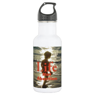 Leben wählen trinkflasche