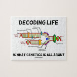 Leben zu entschlüsseln ist, worum es in der Geneti<br><div class="desc">Es ist nicht notwendig, Molekularbiologe oder Genetiker zu sein, um mit diesem Puzzle mit DNA-Replikation und dem folgenden Sprichwort der wissenschaftlichen Wahrhaftigkeit eine wütende wissenschaftliche Einstellung zu genießen: "Das Leben ist das, worum es in der Genetik geht". Lassen Sie andere das Thema Genetik mit einer Dose an Unterricht und Spaß...</div>